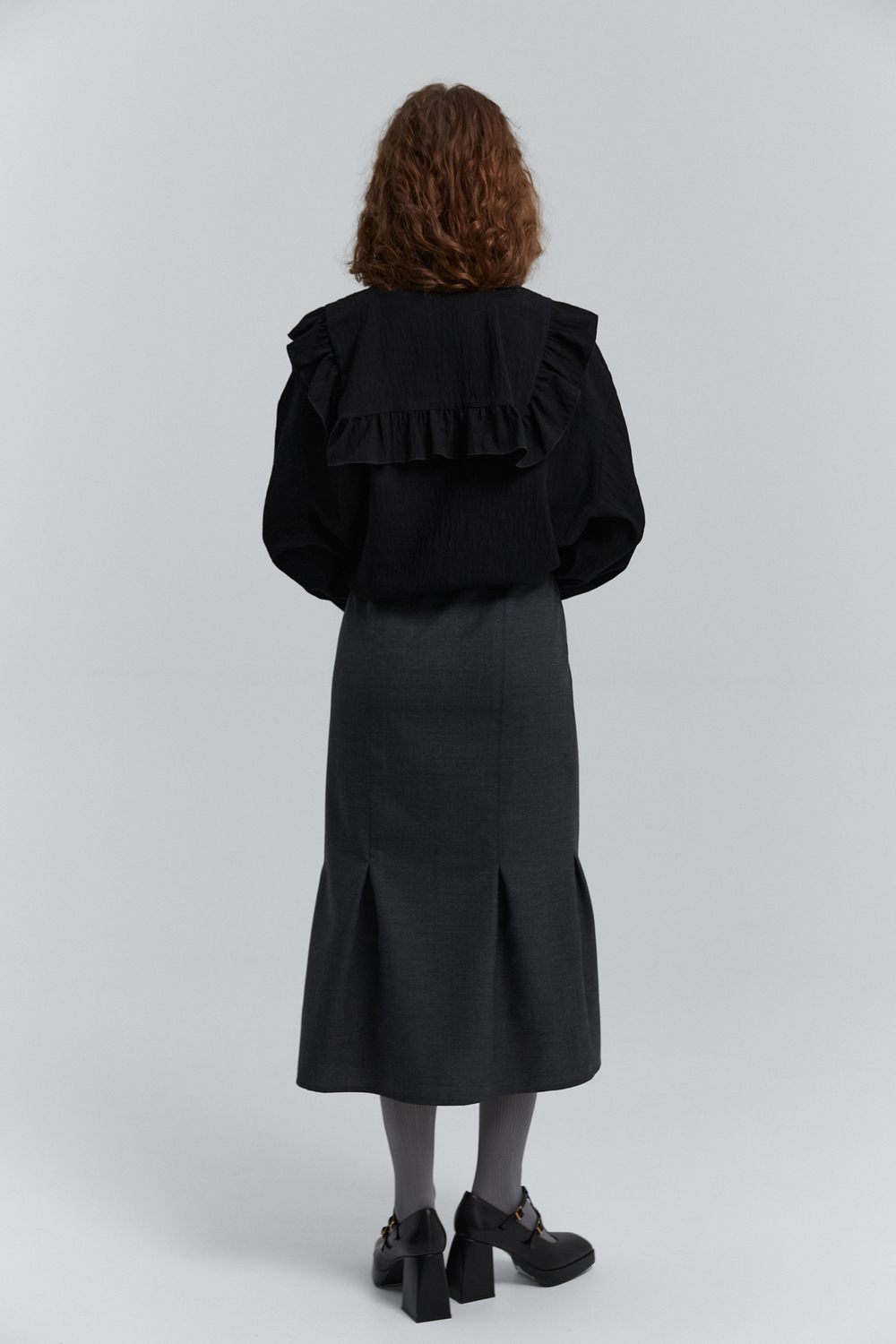 Юбка из полушерсти