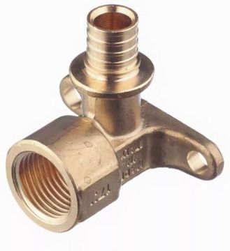 Угольник настенный Hoobs 16(2.2) x 1/2" с ВР внутренней резьбой аксиальный (HB-PEXTU-162212)