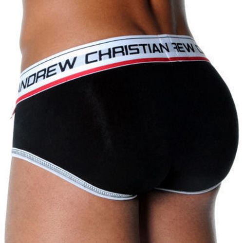 Мужские трусы брифы Andrew Christian CoolFlex Brief Show-It Black AC32