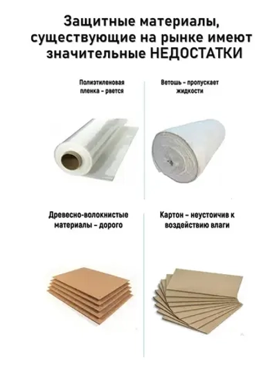 Spanpol Пленка для ремонта, защитный строительный укрывной материал СпанПол