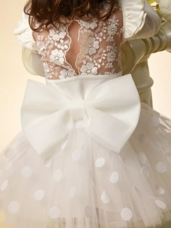 Юбка-пачка в горох