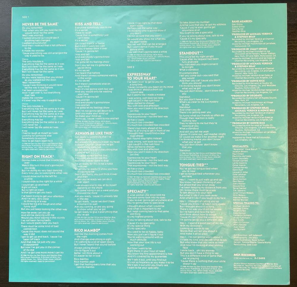 Breakfast Club - Breakfast Club (Япония 1987г.)