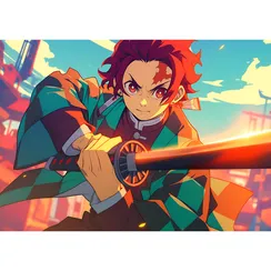 Постер Tanjirou Kamado - Demon Slayer