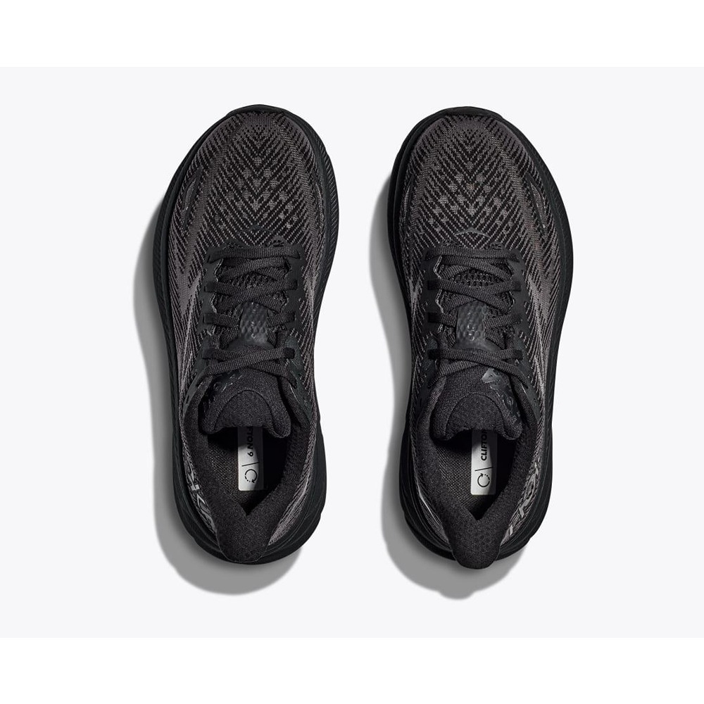 Кроссовки мужские HOKA M CLIFTON 9 WIDE Black / Black