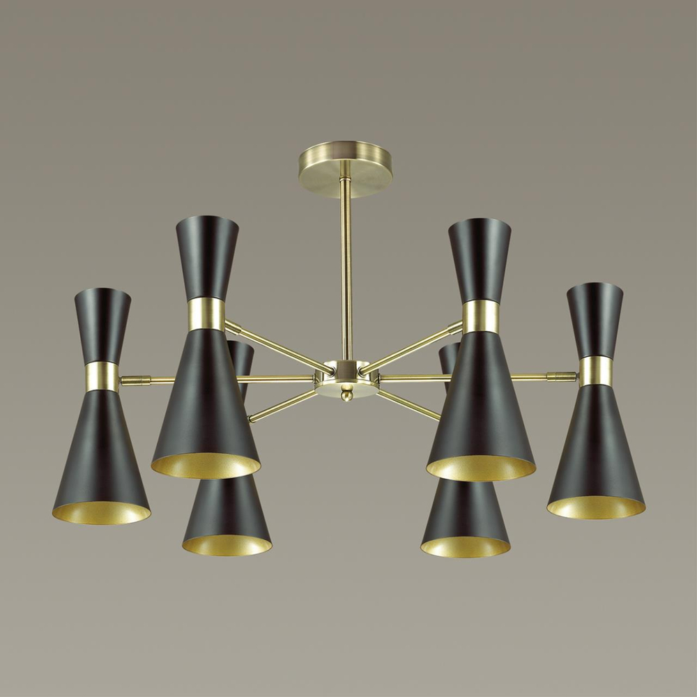 3662/6C LN Люстра E14 6*60Вт IP20 MODERNI