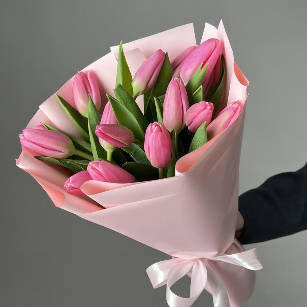 Букет из тюльпанов