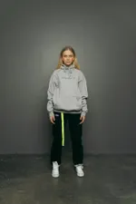 Худи YMKASHIX Hellcome Firedise Серый