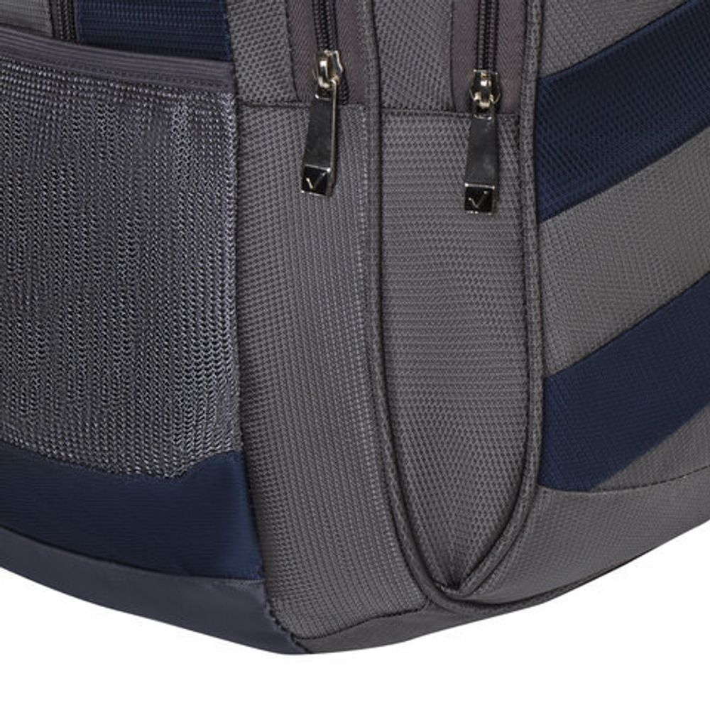 Рюкзак BRAUBERG "MainStream 2", 35 л, размер 45х32х19 см, ткань, серо-синий, 224446