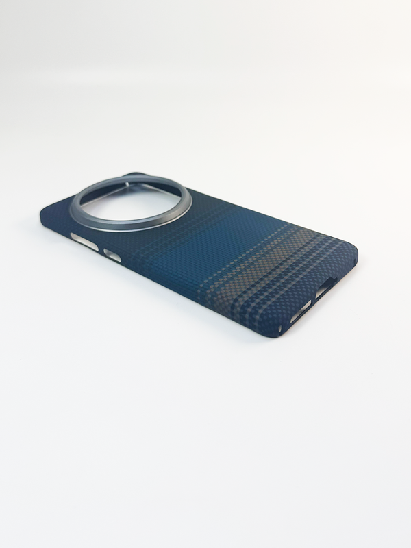 Карбоновый чехол для Vivo X200 Pro с MagSafe ночной-синий (Night-Blue)