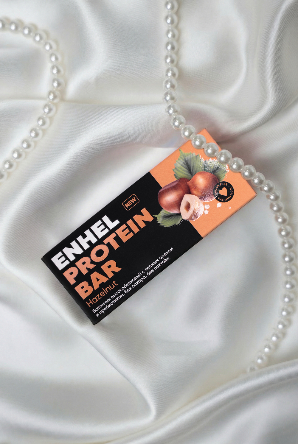 Протеиновый батончик Enhel Med с коллагеном «Лесной орех»