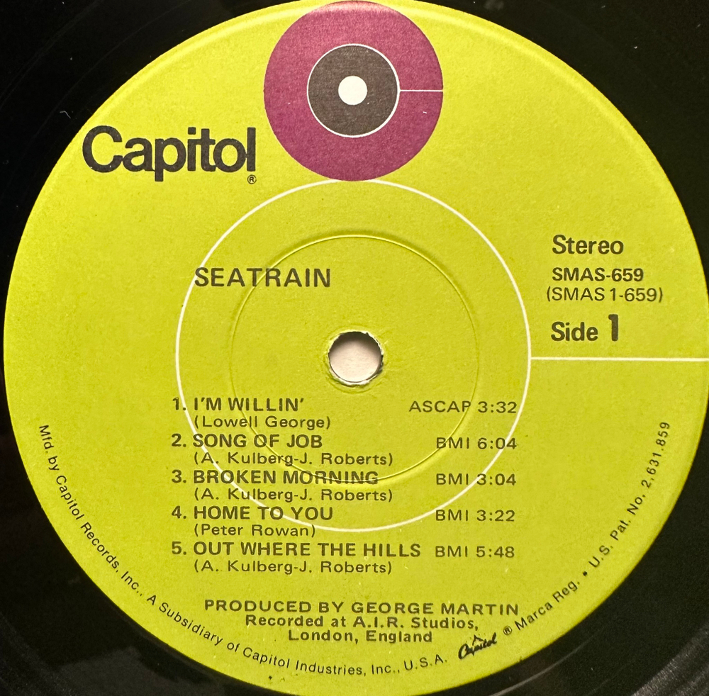 Seatrain - Seatrain (США 1971г.)
