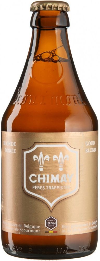 Пиво Шимэ Голд / Chimay Gold 0.33 - стекло