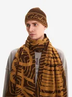 Шапка Ruff Global Tbrts Beanie коричневая