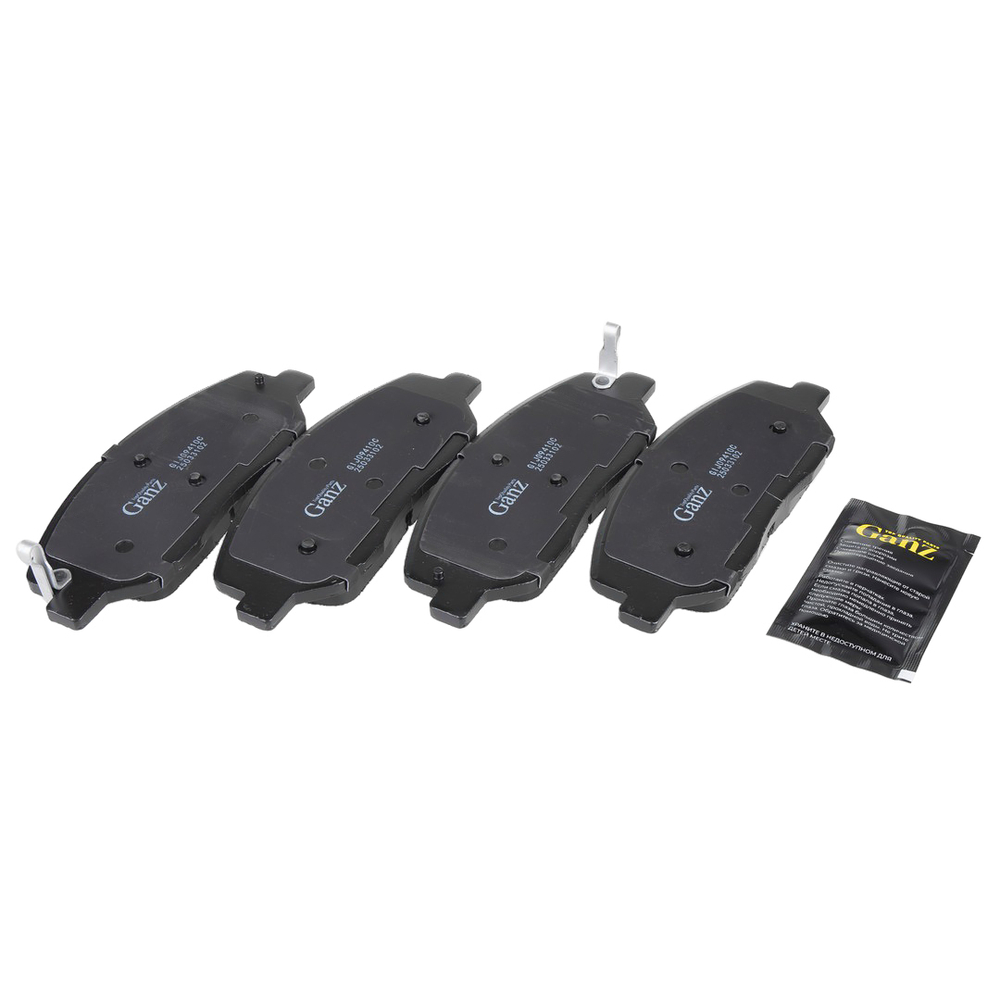 Колодки передние PRO-Line Ceramic HYUNDAI Santa Fe III 12/KIA Sorento II 09 GANZ GIJ09410C