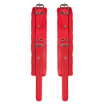Красные оковы из искусственной кожи ToyFa Anonymo 310155