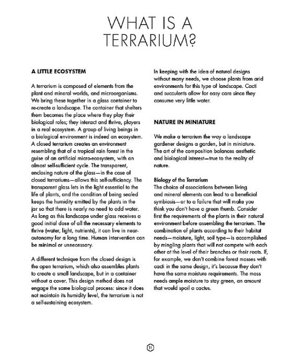 Terrarium: 33 Glass Gardens to Make Your Own
