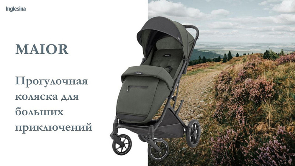 Прогулочная коляска Inglesina Maior Taiga Green AG85R0TGGRU
