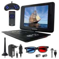 Портативный телевизор Xpx EA-1769L с DVD и DVB-T2 17" (2340x1296)