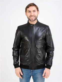 Мужская кожаная куртка / натуральная кожа / Турция