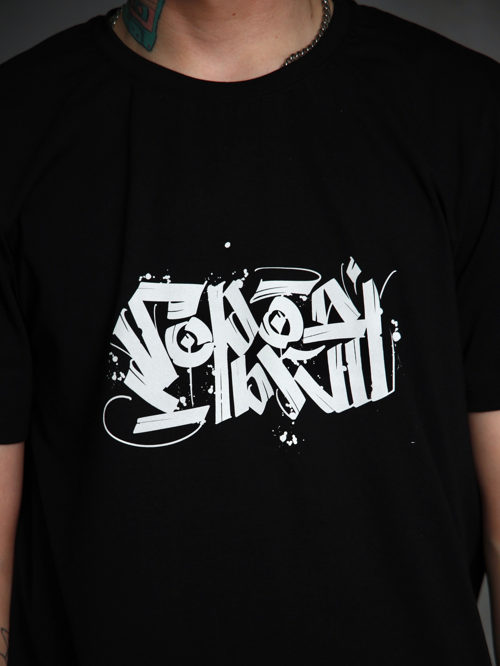 Футболка тату Город Горький черный черная