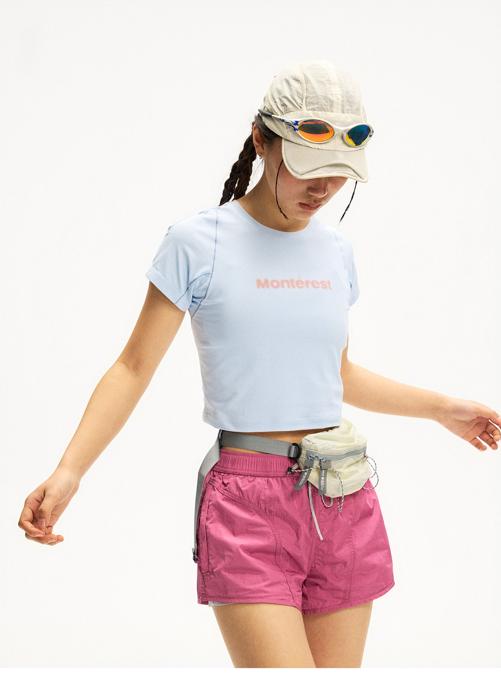 WMNS Футболка Nothomme Monterest голубой