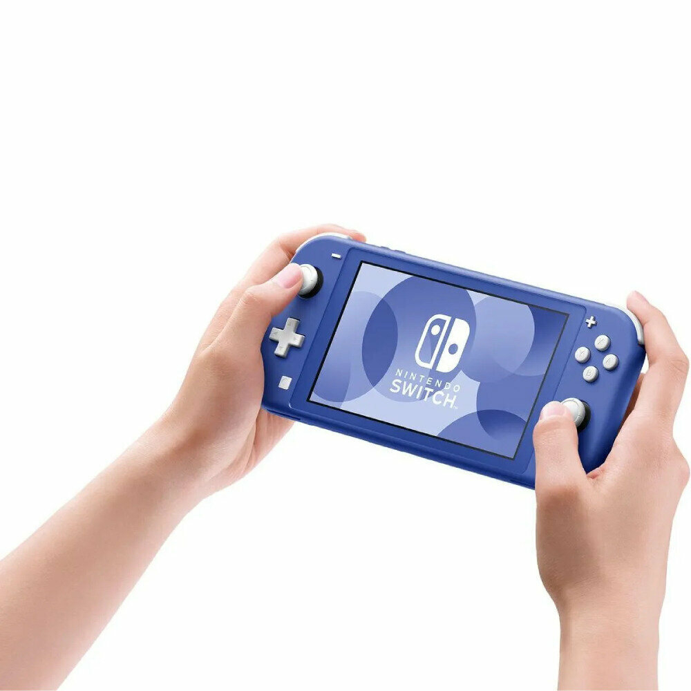 Игровая приставка Nintendo Switch Lite 32 ГБ, без игр, синий