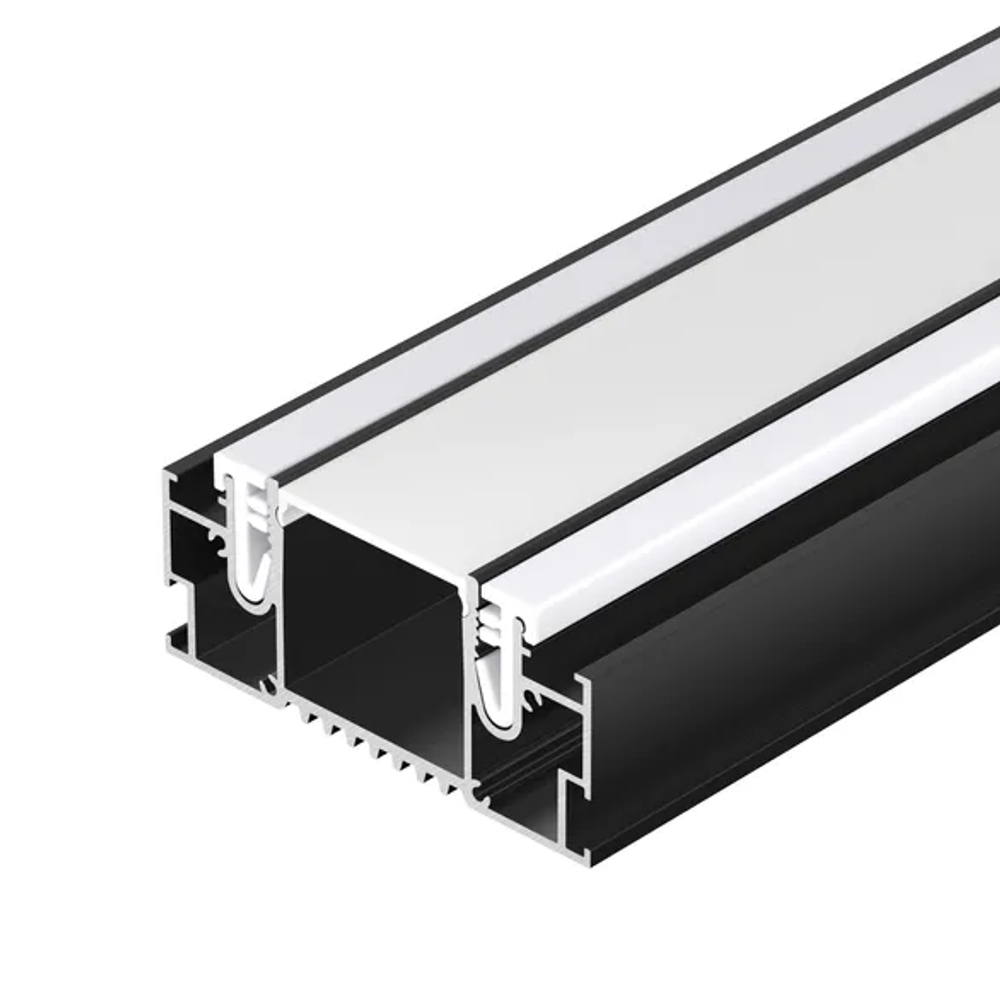 Профиль STRETCH-32-CEIL-CENTER-2000 BLACK (Arlight, Алюминий) 055208