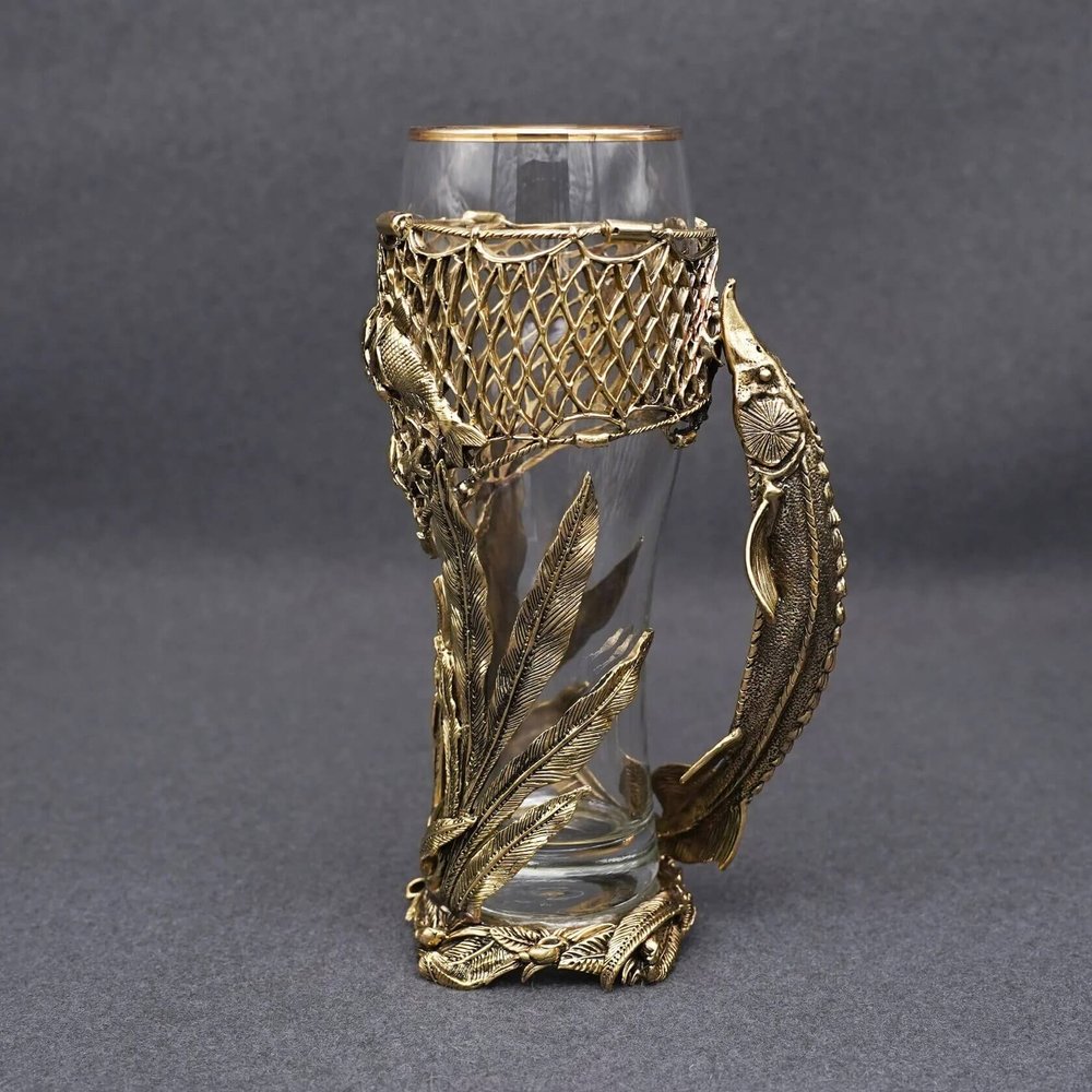 Бокал для пива подарочный "Осетр"