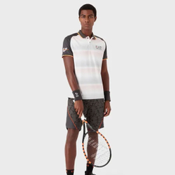 Мужское теннисное поло EA7 Polo Men - White, Black