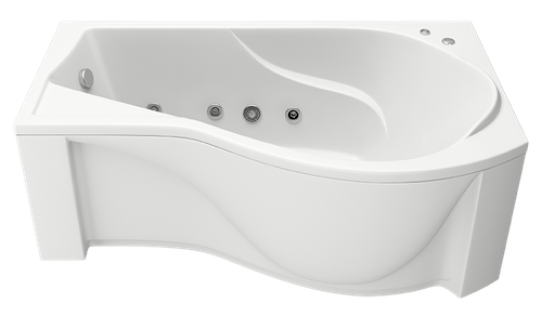 Гидромассажная ванна Bas Капри R 170х94,5