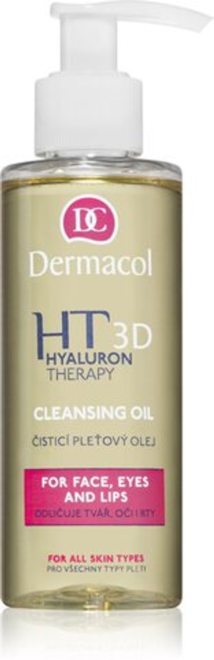 Dermacol Hyaluron Therapy 3D - очищающее масло /   150  ml  / GTIN 8590031108827