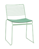 Стул обеденный Danny зеленый с подушкой