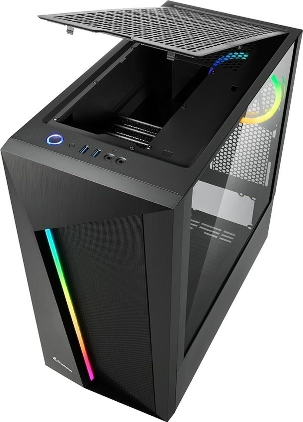 Корпус Sharkoon REV100 RGB черный