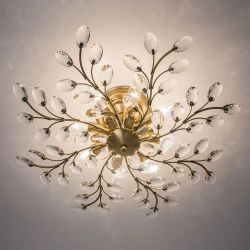 Citilux Серенада CL315183 Люстра хрустальная Бронза