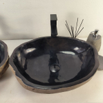 Раковина из речного камня ПАРА! RS-65133 52*42*15 0866
