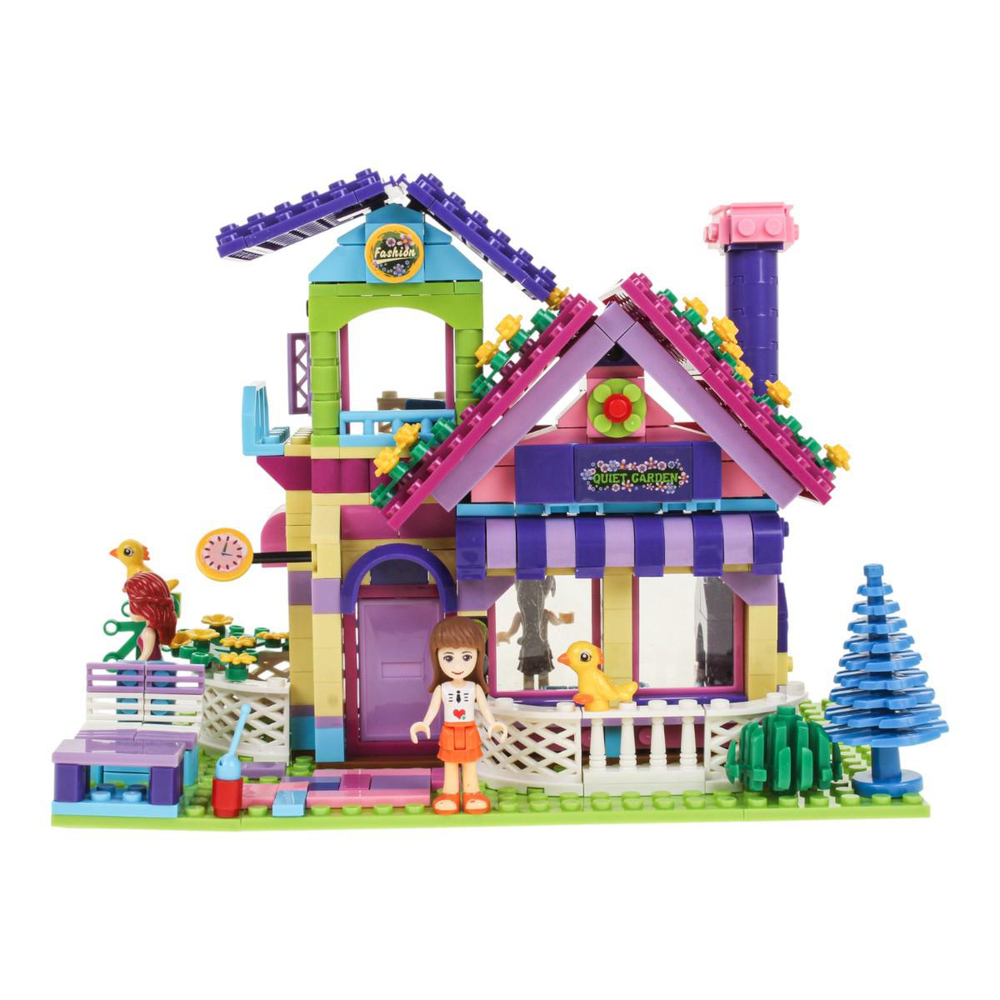 Конструктор блочный Аусини для девочек, коробка 24815