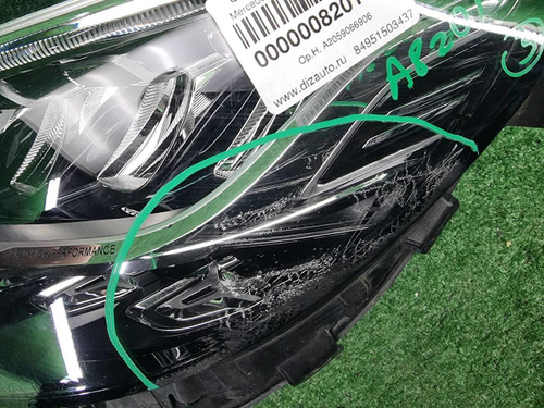 Фара левая Mercedes C w205 (2018-2023) LED