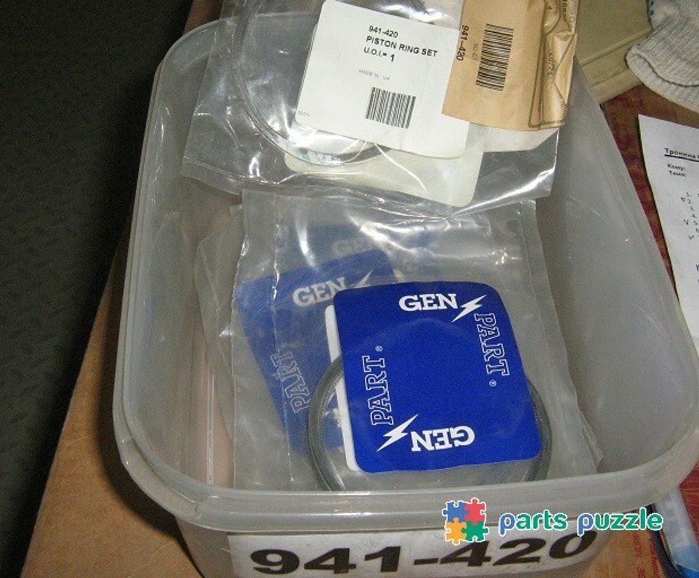 Комплект поршневых колец (0,5), на 1 поршень / PISTON RING SET .50MM АРТ: 941-420 Комплект поршневых колец (0,5), на 1 поршень / PISTON RING SET .50MM АРТ: 941-420