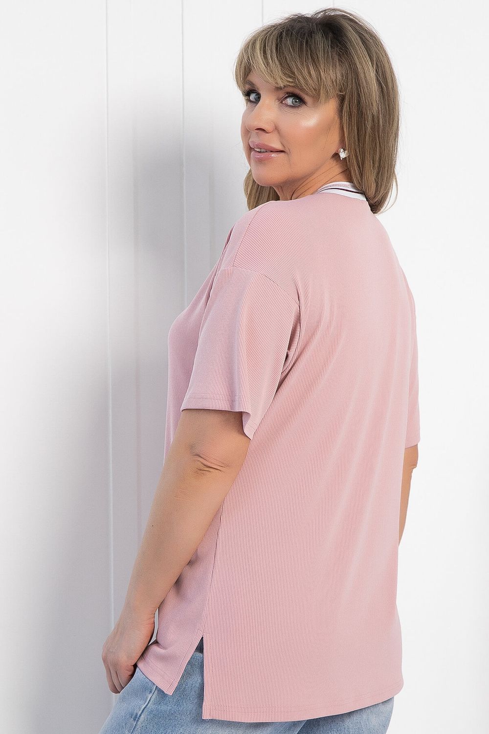 Футболка Ника (розовая) Б12941-7М LT Collection