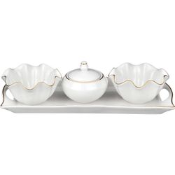 НАБОР СЕРВИРОВОЧНЫЙ LEFARD 4 ПРЕДМЕТА (КОР=12НАБ.)