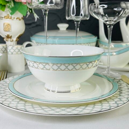 Lenardi 145-624 Салатник 15см ВЕРСАЛЬ в под.уп.(х30)Костяной фарфор