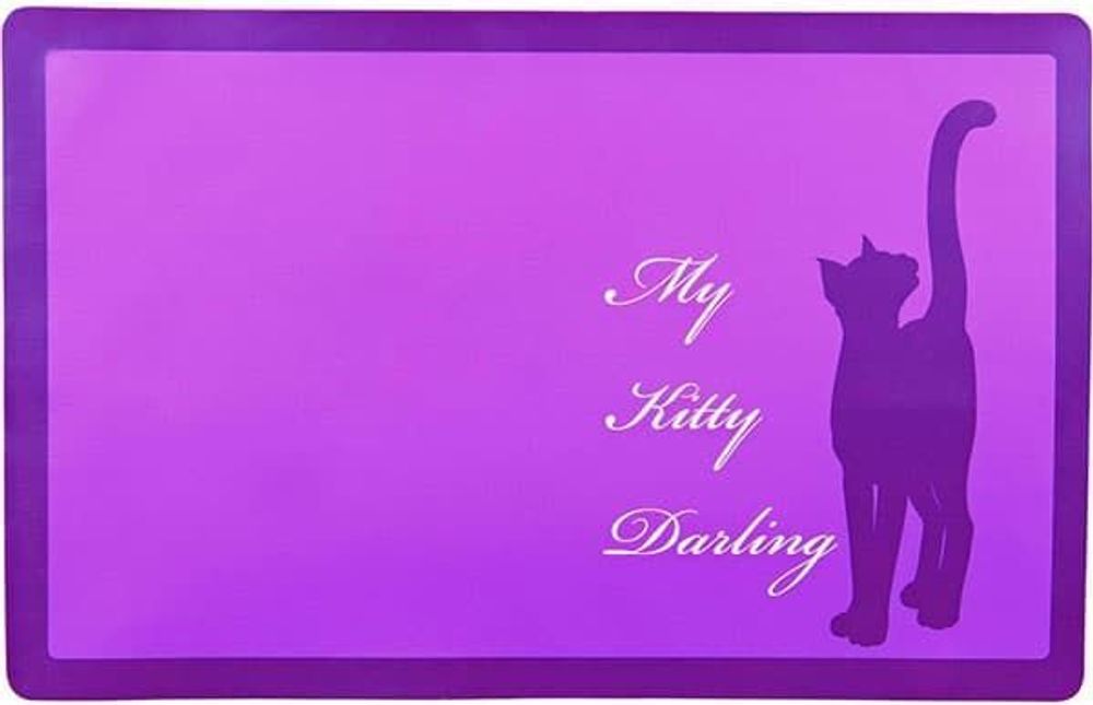 Коврик под миску (Trixie) &quot;My Kitty Darling&quot; 44*28см