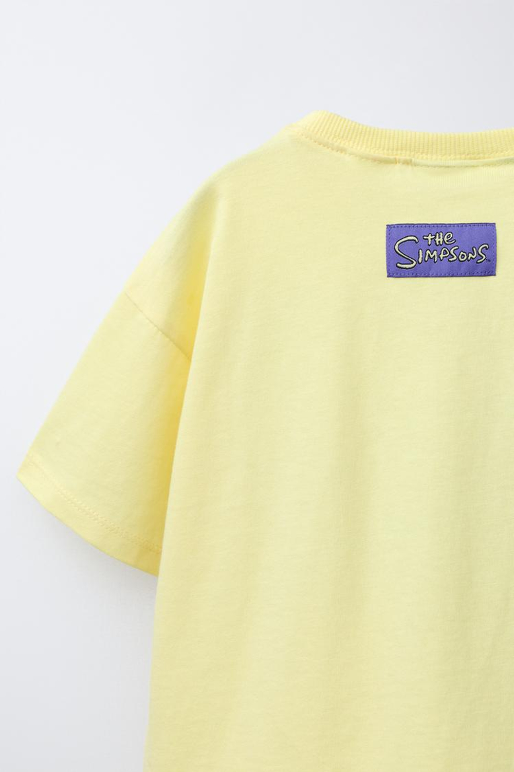 ZARA ФУТБОЛКА С ПРИНТОМ ГОМЕРА СИМПСОНА ™, ЖЕЛТЫЙ