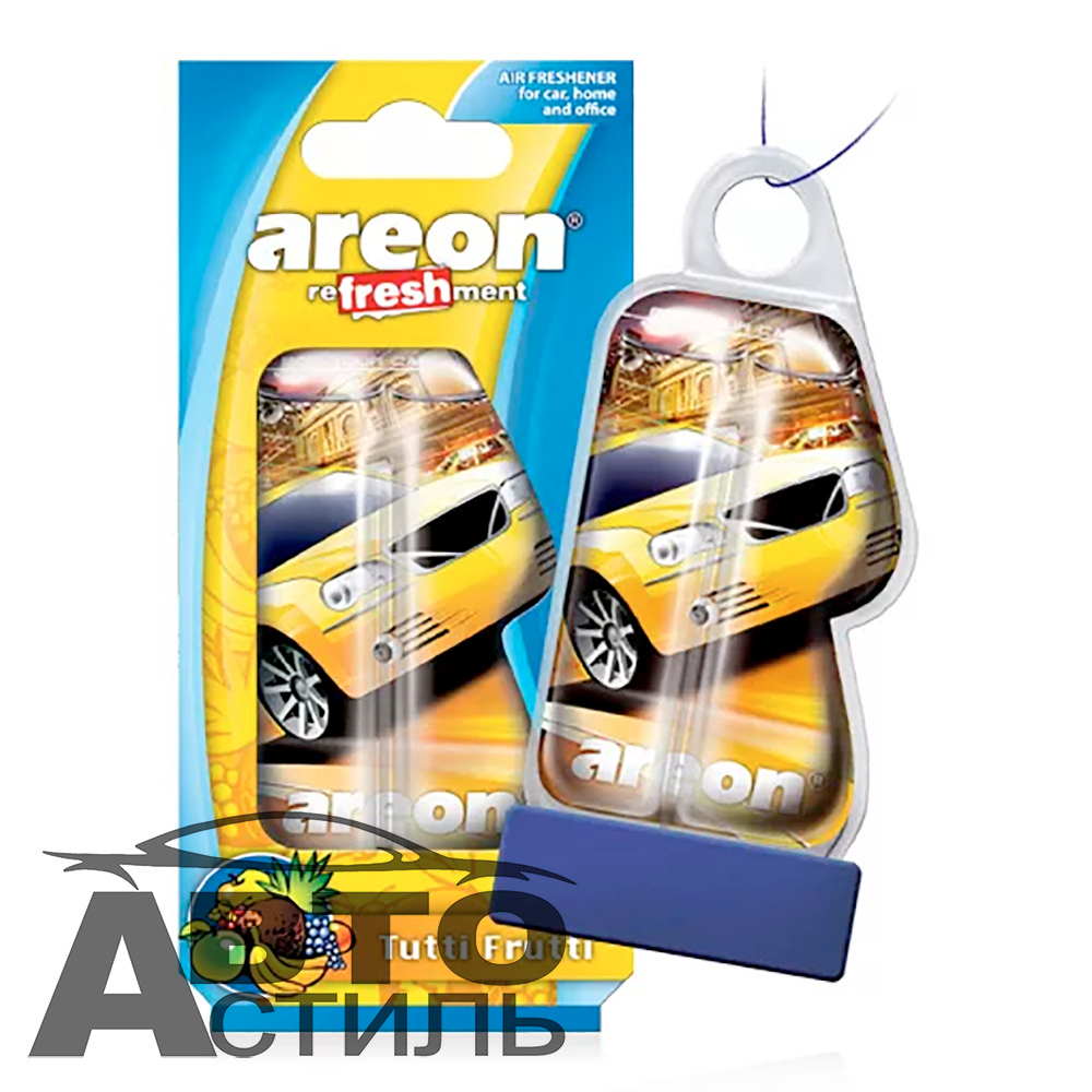 Ароматизатор гелевый AREON  ТУТТИ ФРУТТИ поштучно