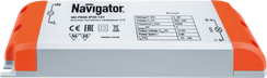 Блок питания Navigator P60S 60Вт 12V IP20 40773
