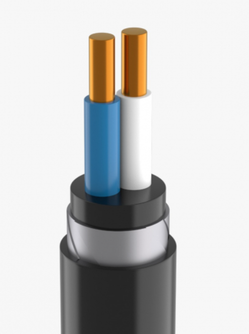 Кабель медный силовой бронированный ВБШвнг(А)-LS 2х6-1 (ож) ГОСТ