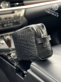 Барсетка Stefano Ricci из кожи крокодила