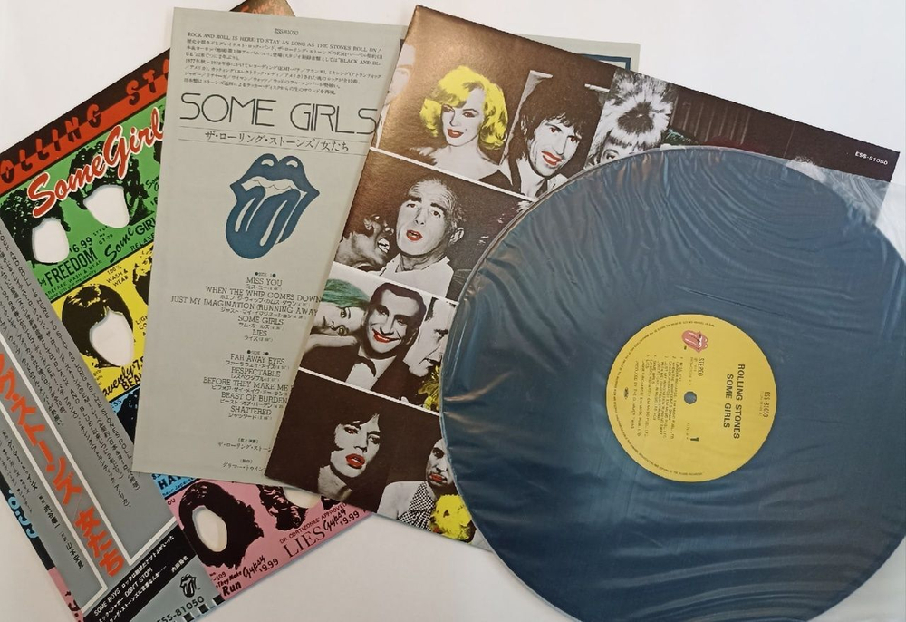 Винтажная виниловая пластинка The Rolling Stones Some Girls (Japan 1978)