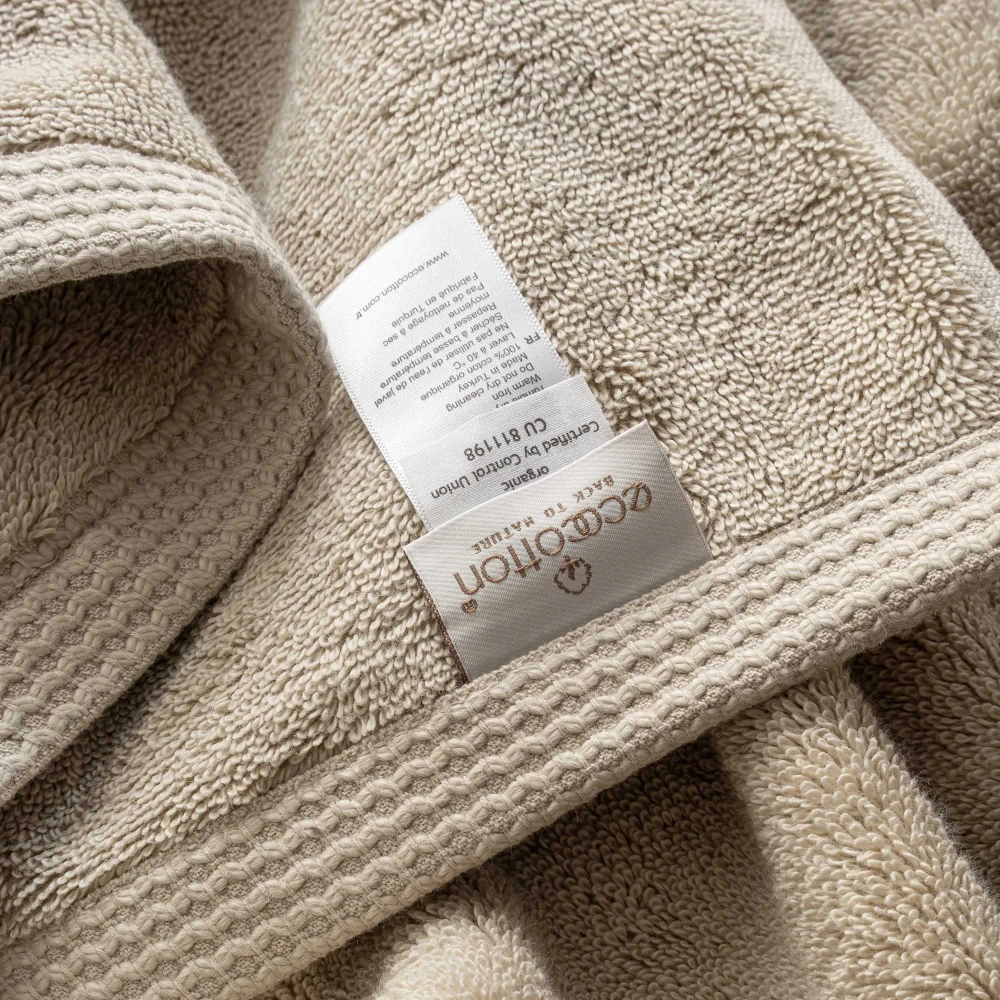 Полотенце из органического хлопка Pure Cotton 30х35 бежевый