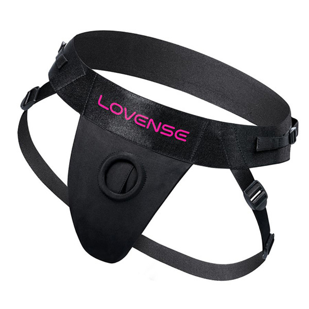 Универсальные черные трусики для страпонов Lovense Lapis Harness Black LE-50